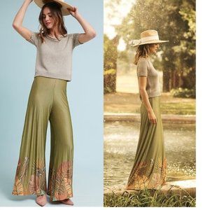 Anthropologie FARM RIO GUADELOUPE WIDE LEGS